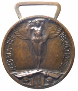 obverse: Medaglie.Vittorio Emanuele III.Coniata nel bronzo nemico.SPL.^^^