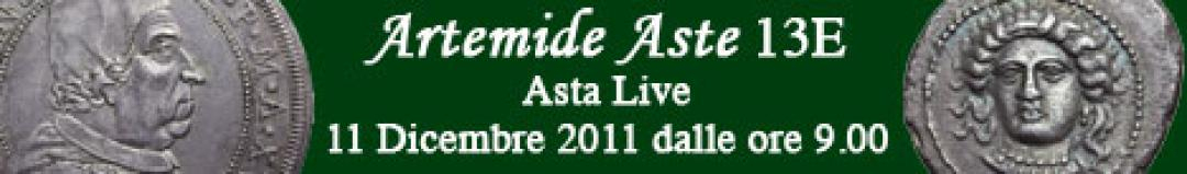 Banner Artemide Aste - Asta  13E