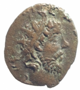 obverse: Barbari.Imitativa degli imperatori Romano Gallici.Tetrico II.Salus.Peso 1,50 gr.Diametro 13,50 gr.BB+