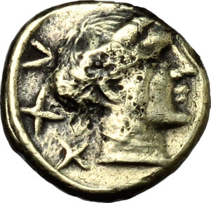 obverse: Etruria, Populonia. Pale AV 25-Asses, c. 300-250 BC