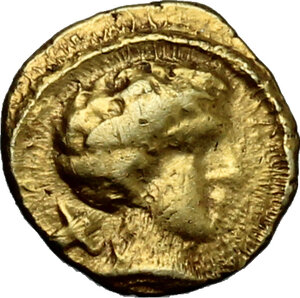 obverse: Etruria, Populonia. AV 10 Asses, c. 300-250 BC