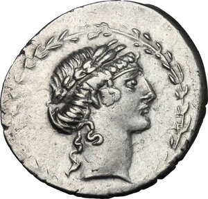 obverse: C. Considius Paetus.. AR Denarius, 46 BC