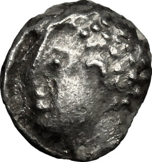 obverse: Etruria, Populonia. AR As (Libella), 3rd century BC