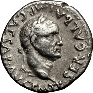obverse: Galba (68-69).. AR Quinarius, uncertain mint in Gaul, c. November 68-15 January 69 AD
