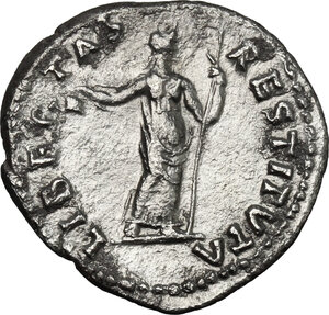 reverse: Vitellius (69 AD).. AR Denarius, Rome mint, late April-20 December 69 AD