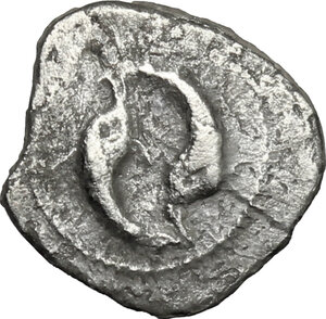 obverse: Etruria, Populonia. AR Obol (?), 3rd century BC