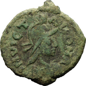 obverse: Ostrogothic Italy, Athalaric (526-534).. AE 40 Nummi (Follis), Rome mint