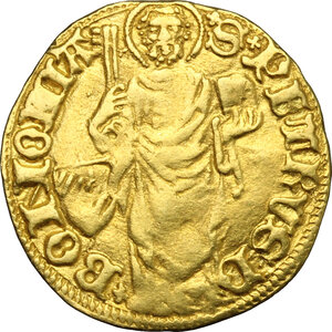 reverse: Bologna.  Giovanni I Bentivoglio (1401-1402). Bolognino d oro