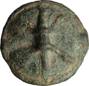 obverse: Northern Apulia, Luceria. AE Quadrunx, c. 217-212 BC
