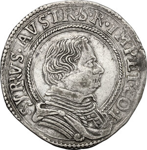 obverse: Correggio.  Siro d Austria Principe (1616-1630). Da 8 soldi