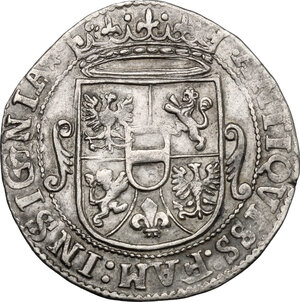 reverse: Correggio.  Siro d Austria Principe (1616-1630). Da 8 soldi