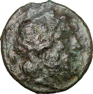 obverse: Southern Apulia, Sidion. . AE 15 mm. c. 300-275 BC