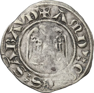 reverse: Amedeo V (1285-1323).. Grosso di Savoia, zecca di Chambery