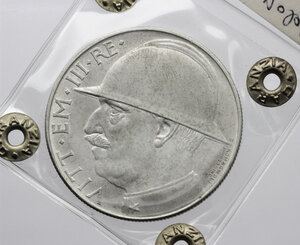 obverse: Vittorio Emanuele III (1900-1943). 20 lire 1928 A.VI