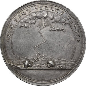 reverse: Eugenio di Savoia (1663-1736). Medaglia 1716 per la presa di Timisoara durante la guerra contro la Turchia