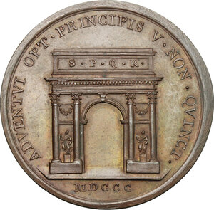reverse: Pio VII (1800-1823), Barnaba Chiaramonti. Medaglia annuale, A. I