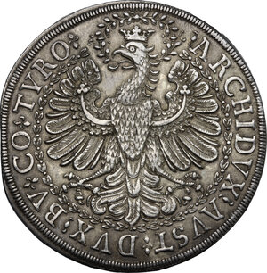 reverse: Austria.  Holy Roman Empire, Leopold I Emperor (1658-1705). Double Taler, Hall mint, Tyrol, undated (c. 1670)