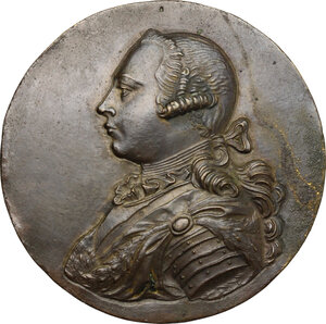 obverse: Great Britain.  George III (1760-1820). Commemorative medal 1762 for the british victories in the West Indies, Americas and Europe