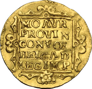 reverse: Netherlands. Ducat 1702, Overijssel mint