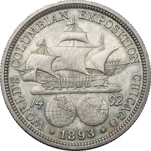 reverse: USA. Half Dollar commemorative 1893, Columbian Expo