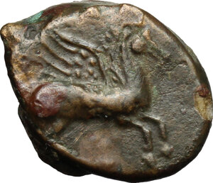 reverse: Cephaloedium. AE 14mm, c. 344-336 BC