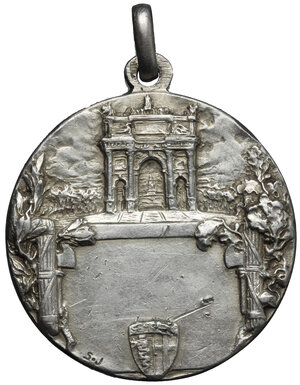 reverse: Medaglia per il XIV Congresso Ginnastico di Milano, A. VI