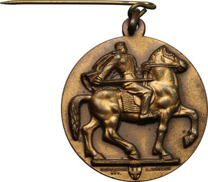 obverse: Medaglia Adunata Nazionale Combattenti per l inaugurazione del monumento a Diaz a Napoli, A. XIV