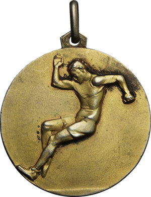 reverse: Medaglia per il VII Campionato sportivo della Milizia Ferroviaria, A. XV