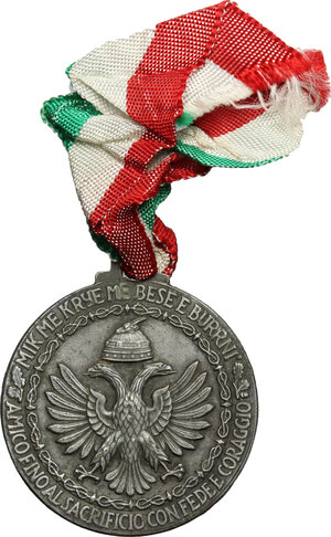 reverse: 9° Armata.. Medaglia per la Campagna di Grecia  e Jugoslavia, 28 ottobre 1940-23 aprile 1941