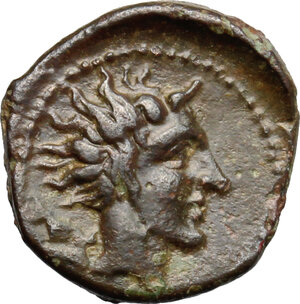 reverse: Gela. AE Onkia, c. 420-405 BC