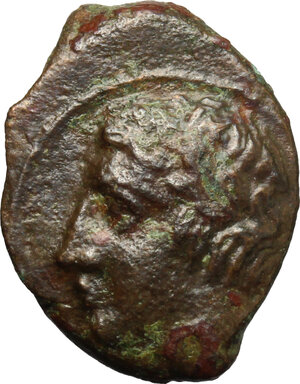 obverse: Panormos. AE 14.5 mm, c. 336-330 BC