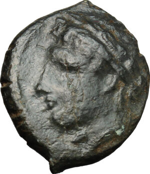 obverse: Panormos. AE 19 mm, c. 336-330 BC
