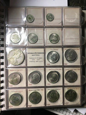 obverse: Austria. Lotto di oltre 130 monete in argento di varie date
