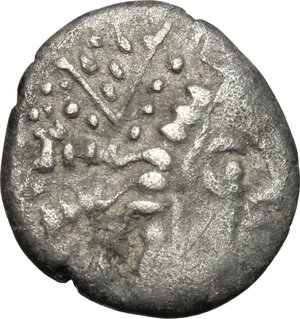 obverse: Cisalpine Gaul, Leponti. AR Drachm, imitation of Massalia, 2nd cent. BC