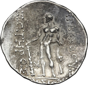 reverse: Celts in Eastern Europe. AR Tetradrachm, imitation of Thasos, after 148 BC