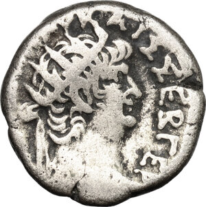 obverse: Nero (54-68).. BI Tetradrachm. Dated RY 11 (AD 64/5). Alexandria mint