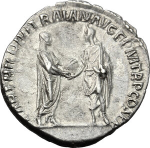 reverse: Hadrian (117-138).. AR Denarius, 117 AD