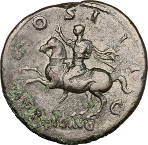 reverse: Hadrian (117-138).. AE Sestertius, 125-128 AD