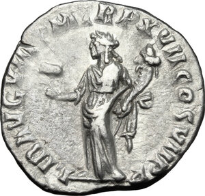 reverse: Commodus (177-193).. AR Denarius, 192 AD
