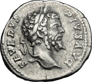 obverse: Septimius Severus (193-211).. AR Denarius, struck circa 203 AD
