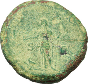 reverse: Julia Domna (died 217 AD).. AE Sestertius, 211-217 AD