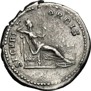 reverse: Caracalla (198-217). AR Denarius, 199-200 AD