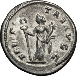reverse: Caracalla (198-217). AR Denarius, Laodicea ad Mare mint, 199 AD
