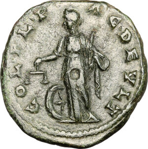 reverse: Diadumenian (218 AD).. AE 24 mm. Deultum mint, Thrace