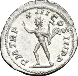 reverse: Severus Alexander (222-235 AD).. AR Denarius, 234 AD