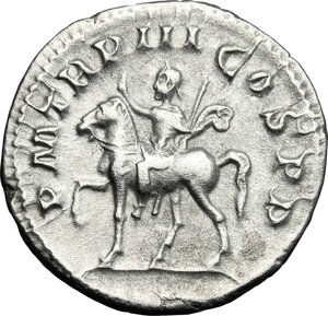 reverse: Gordian III (238-244 AD).. AR Denarius, Rome mint, 240 AD