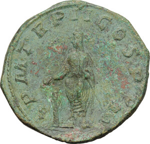 reverse: Gordian III (238-244 ).. AE Sestertius, 3rd issue, 240 AD