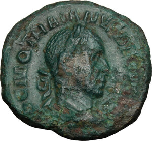 obverse: Trajan Decius (249-251).. AE Semis, 249-251