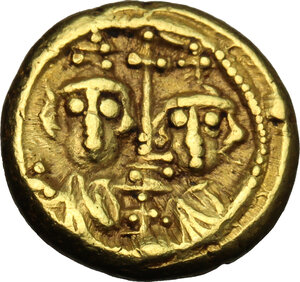 reverse: Constans II (641-668).. AV Solidus, Carthage mint