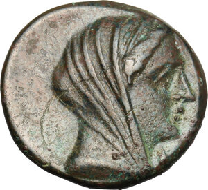 obverse: Southern Lucania, Metapontum. AE 16, c. 300-250